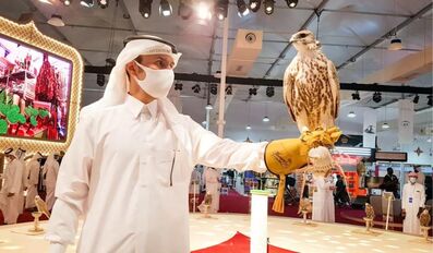 The Hunting and Falconry Stamps Exhibition has Begun at Katara